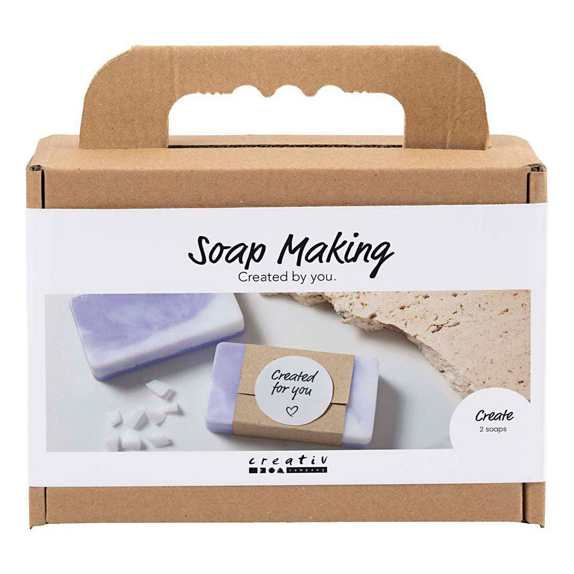 Creativ company https: www.cchobby.nl mini-hobbyset-soap-making-square-lightpurple-1-box