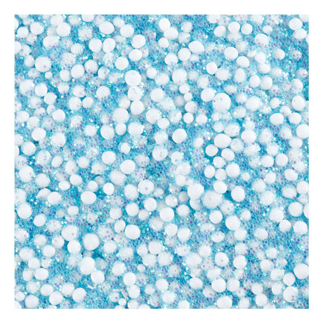 Creativ company foam clay glitter light blue - 35gr.