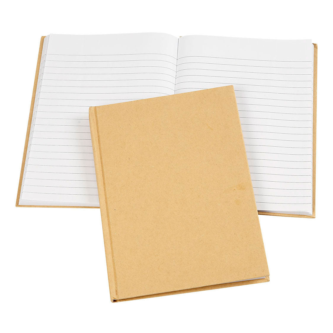 Creativ company https: www.cchobby.nl notebook-a5-lines-60-gr-brown-1-piece