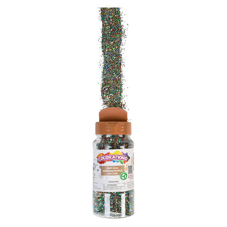 Colorations - biodegradable glitter - multi, 113 grams