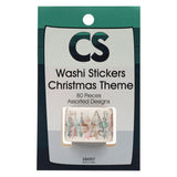 Colorations - Washi Stickers - Juletema, 80pcs.