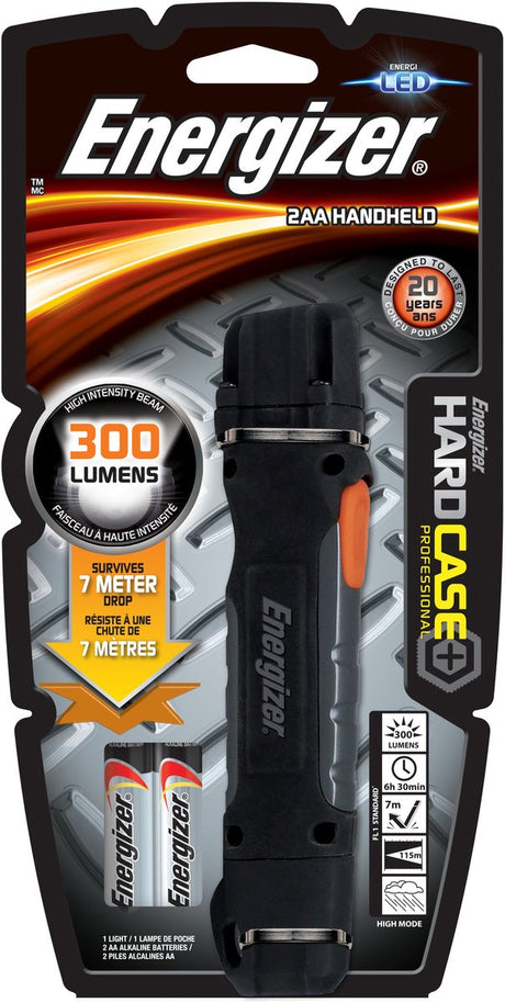 Latarka Energizer Hardcase Pro – LED – 300 lm – 17,2 cm – czarna