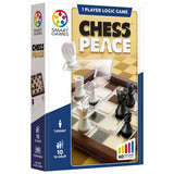 Smartgames chess peace - logical thinking game with chess rules - 60 educational strategy challenges - iq brainteaser solo game - from 8 years