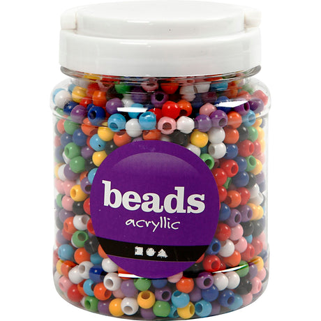 Creativ company https: www.cchobby.nl pony-kralen-d-8-mm-gatgrootte-4-mm-ca-2280-stuk-diverse-kleuren-415-gr-700-ml-1-doosje