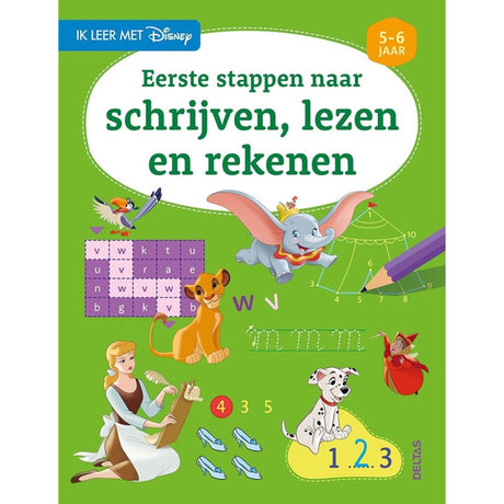 Deltas Disney I learn with writing, reading and arithmetic (5-6 years)