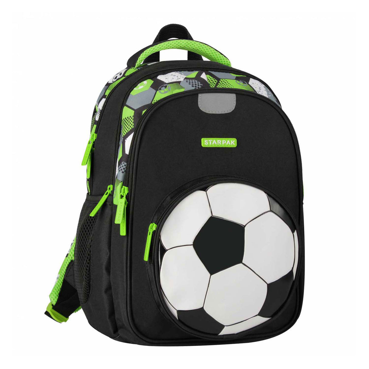 Backpack football green