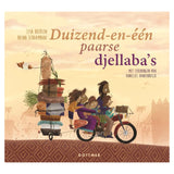 Zentral Buch Haus dausend an eent purpurroude DJellabas