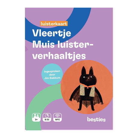 Zentrale Buchhaus-Fledermaus-Maus-Hörgeschichten-Hörkarte