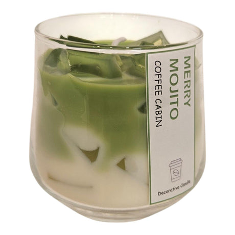 Mansion atmosphere scented candle glass merry mojito 8.4x11.5cm