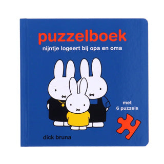 Miffy is staying with grandpa and grandma (puzzlebo
