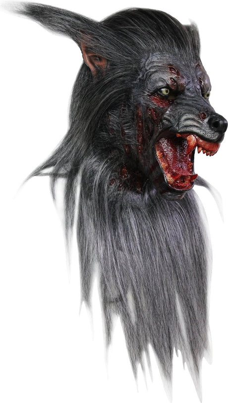 Vegaoo wolf mask for adults - fancy dress mask - one size