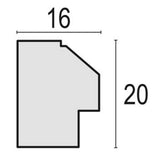 Zep photo frame vz781b zara b 20x25 cm