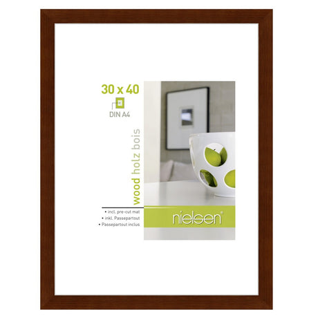 Nielsen Design Nielsen photo frame 8988019 Apollon wenge 30x40 21x29.7 cm