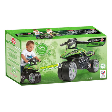 Abi Falk Bud Racing running motor with whisper tires