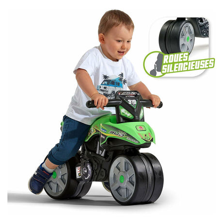 Abi Falk Bud Racing running motor with whisper tires