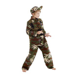 Verkleedpak militair - maat 128