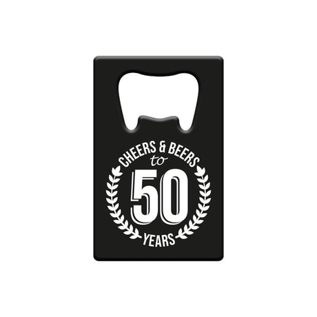 Kovový otvárač na fľaše Paperdreams - 50 rokov