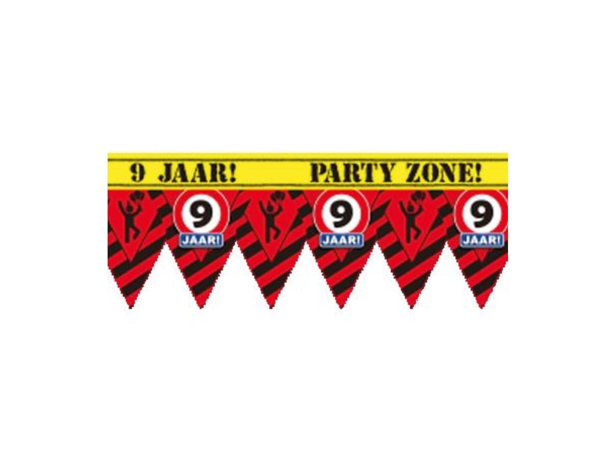 Paperdreams party tape - 9 years 12 meters