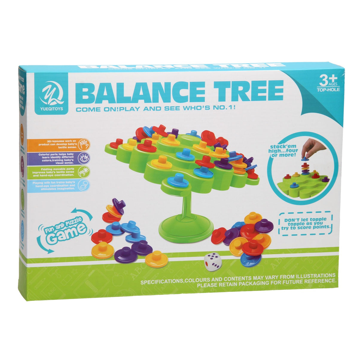 Stack balance game