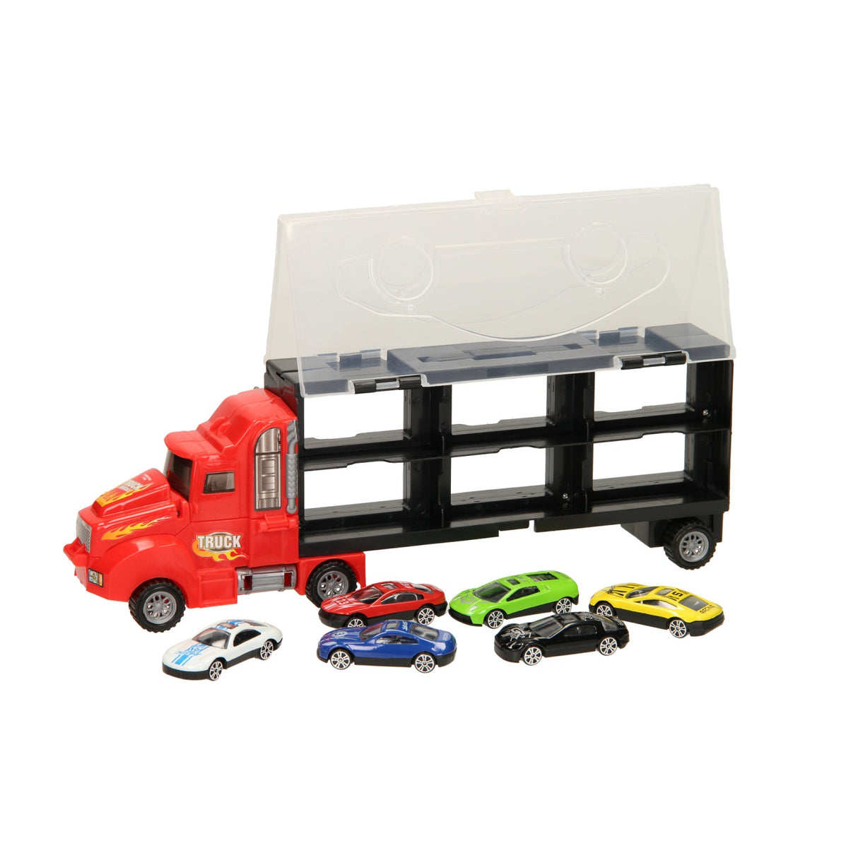 Opberg autotransporter - rood