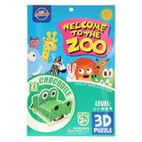Construction kit 3D crocodile