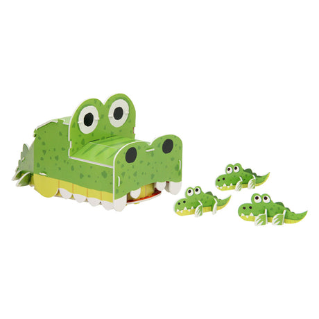 Construction kit 3D crocodile