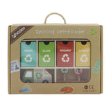 Coffret de jeu déchetterie en bois