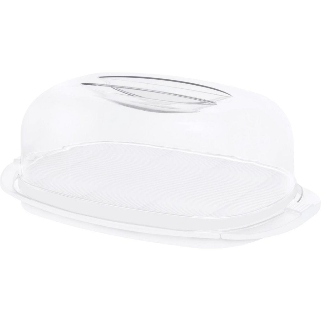 Rotho Fresh Cheese Container 29x17x10.5 cm white transparent