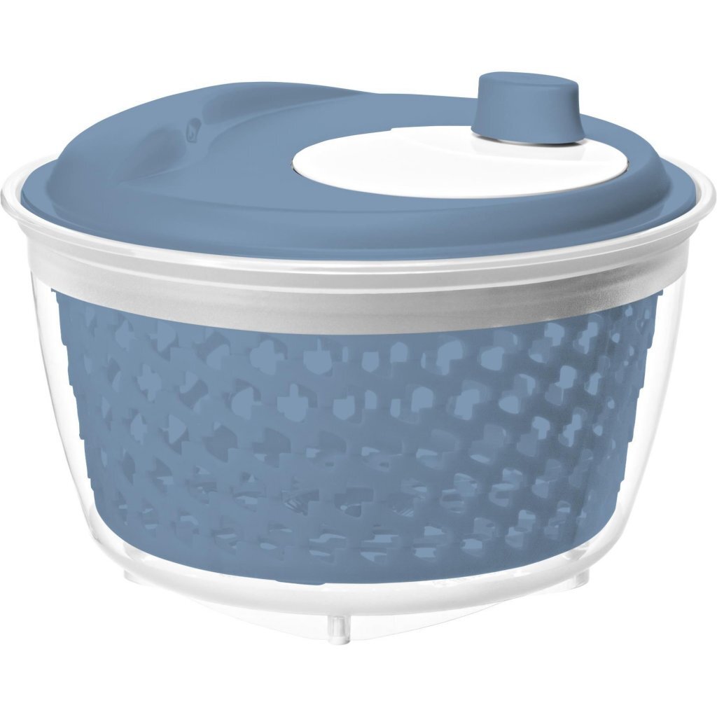Rotho fresh salat spinner - 4,5 liter - horisontblå