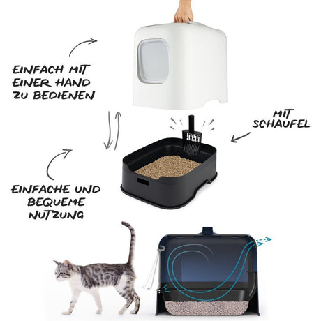 Rotho Biala Katzentoilette grün