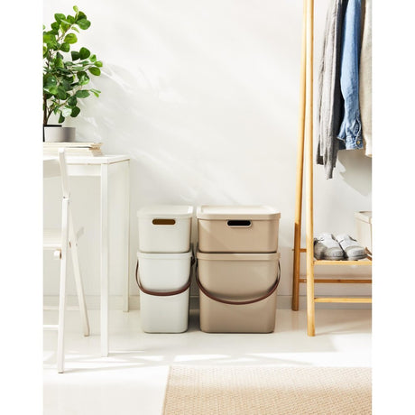 Rotho albula dekoravimo dėžutė 20l cappuccino
