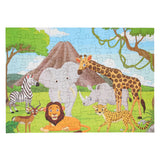 Puzzle Wildtiere, 100 Teile.