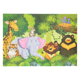 Puzzle Wildtiere, 100 Teile.