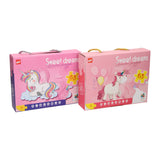 Lobbes toys eg Lobbes jigsaw puzzle unicorn cardboard 63 pieces fantasy puzzle children.