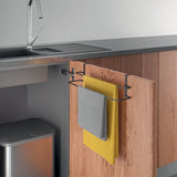 Metaltex galileo držák ručníku 38x10x9 cm černý