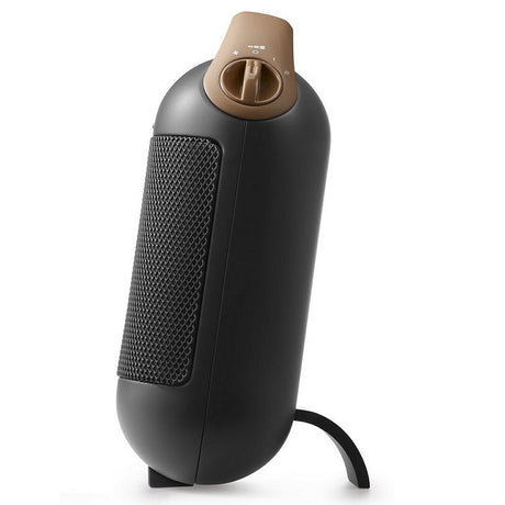 Delonghi hfx30c18.ag radiateur céramique 1800w marron anthracite