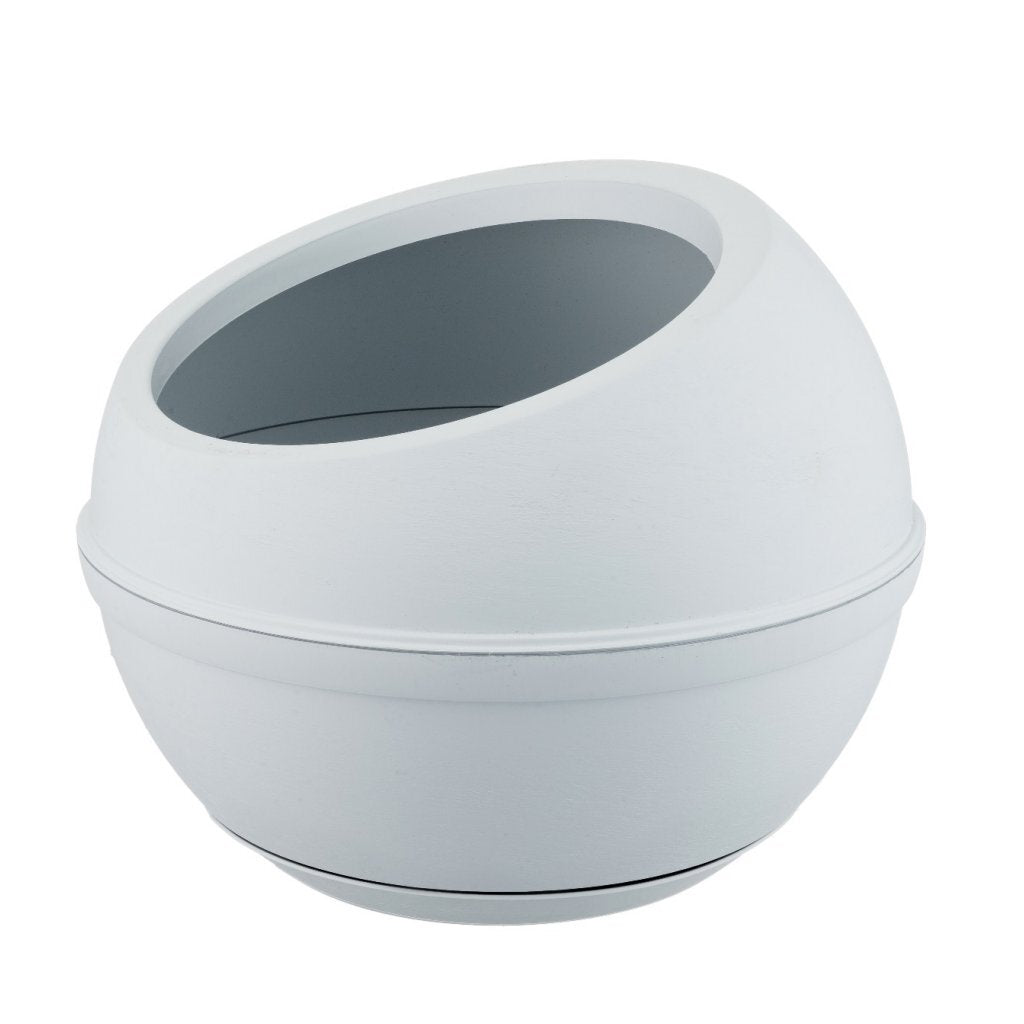 Bama sfera flower pot 23l 40.5x32 cm white