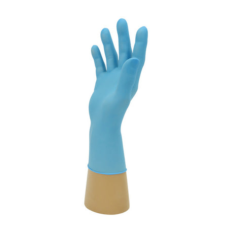 Shield nitrile blue powder-free gloves size m a100