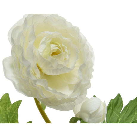 Decoris ranunculus h57cm white