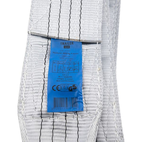 Trailergear lifting strap 120 d 4 tons 4 meters