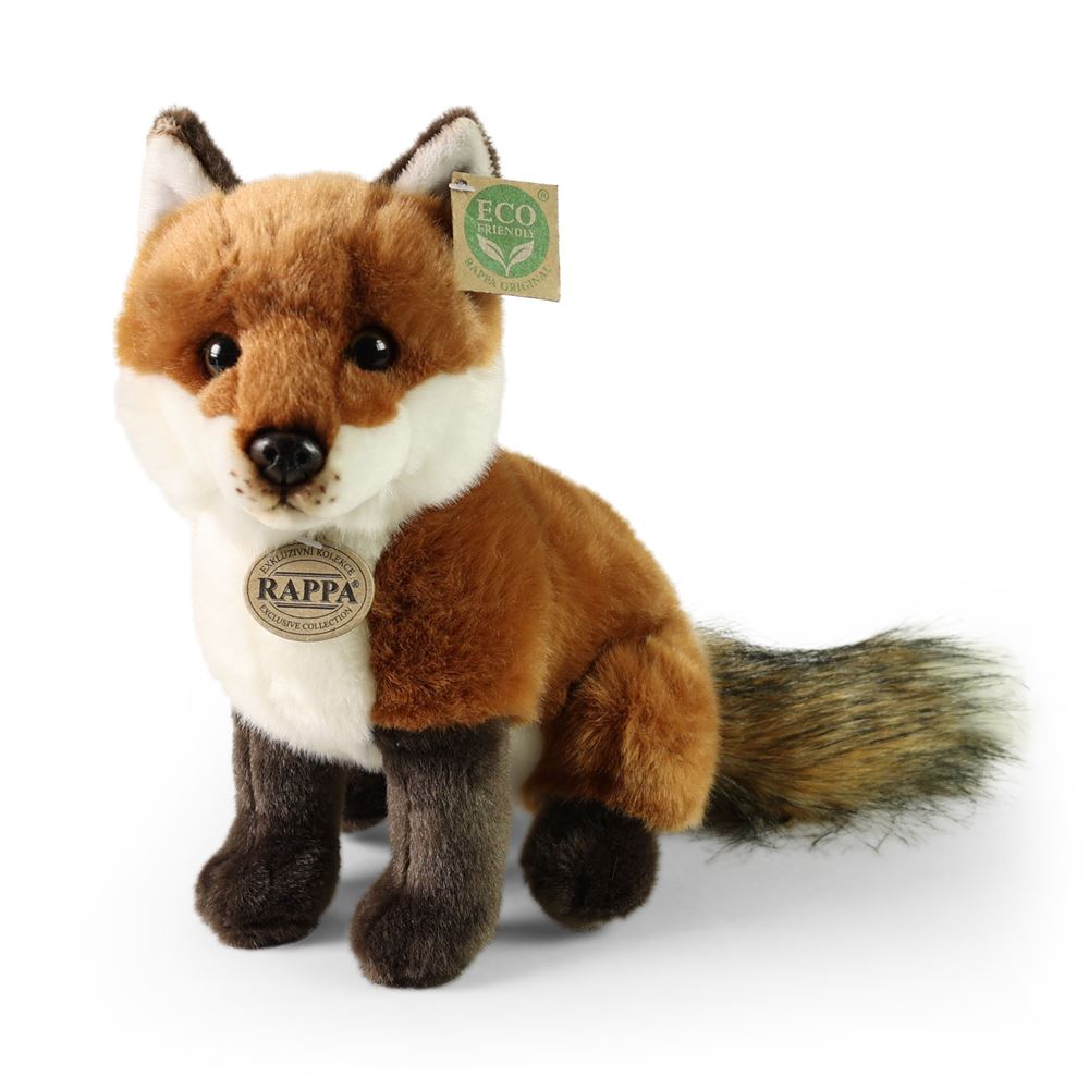 Plush fox 27 cm eco-friendly