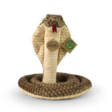 Plush cobra snake 127 cm eco-friendly