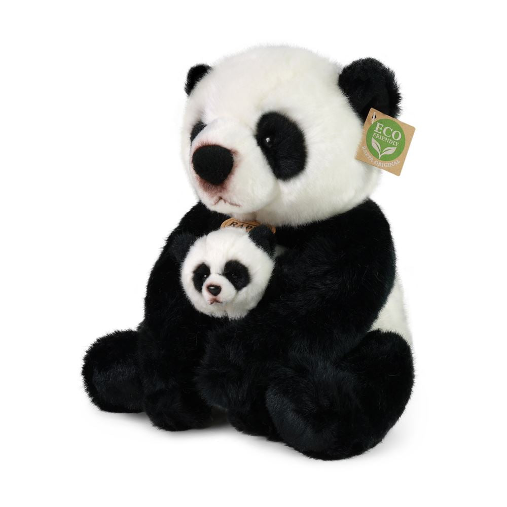 Rappa cuddly panda le leanbh - 27 cm