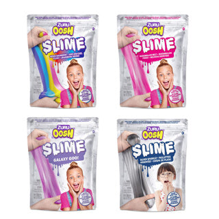 Zuru oosh Smart Slime grouss Sak (1000 g) assortéiert | 4 Stéck