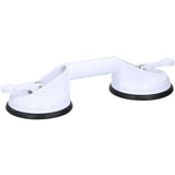 Vivamore handle with suction cups 33x12.5x7.5 cm white