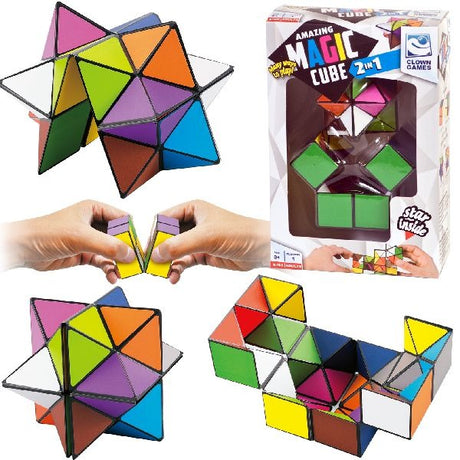 Clown Games Clown Magic Puzzle Cube 2-in-1