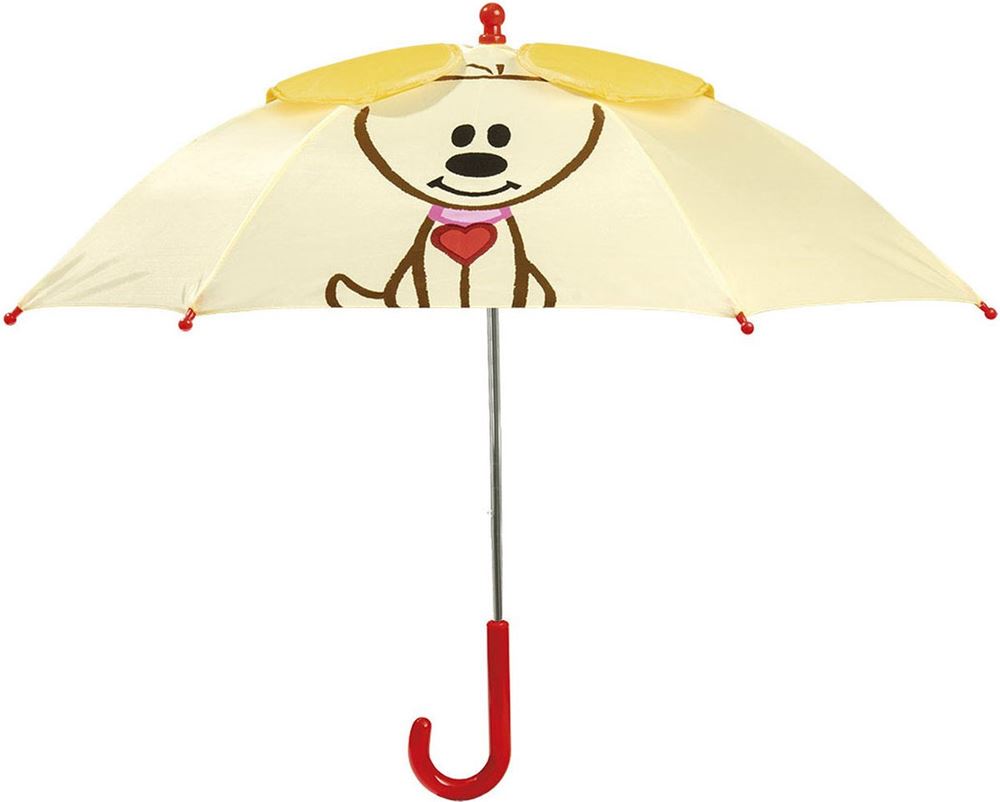 Woezel pip umbrella. yellow. 3+