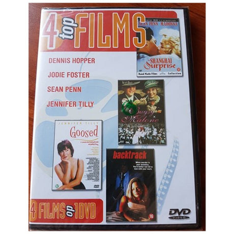 DVD 4 principais filmes retrocedem bugsy malone shanghai surpresa goosed