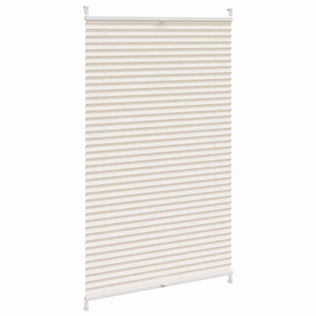 Vidaxl Plissé Roller Blind 70x150cm krém