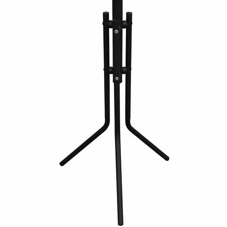 Vidaxl casaco rack metal preto